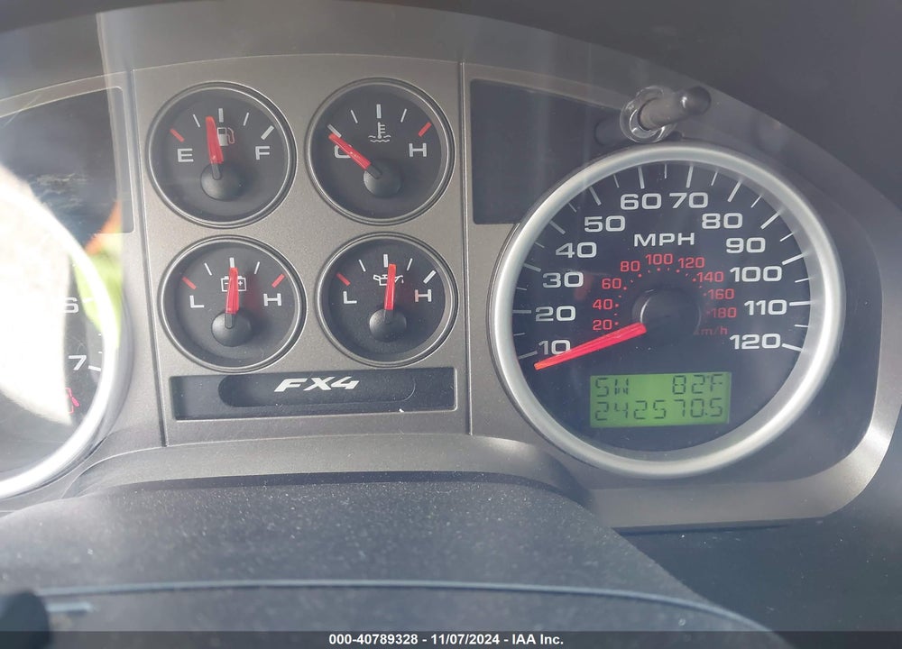 2007 FORD F-150 VIN: 1FTPW14V57FB25740