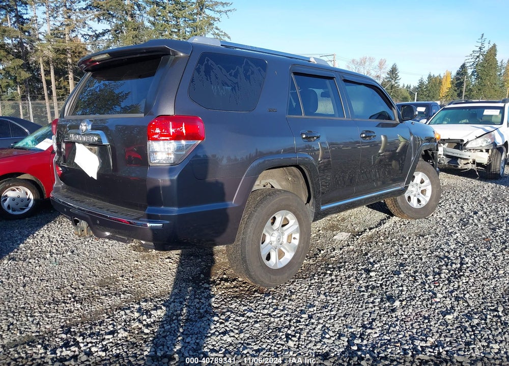 2011 TOYOTA 4RUNNER SR5 V6 VIN: JTEBU5JR9B5039520