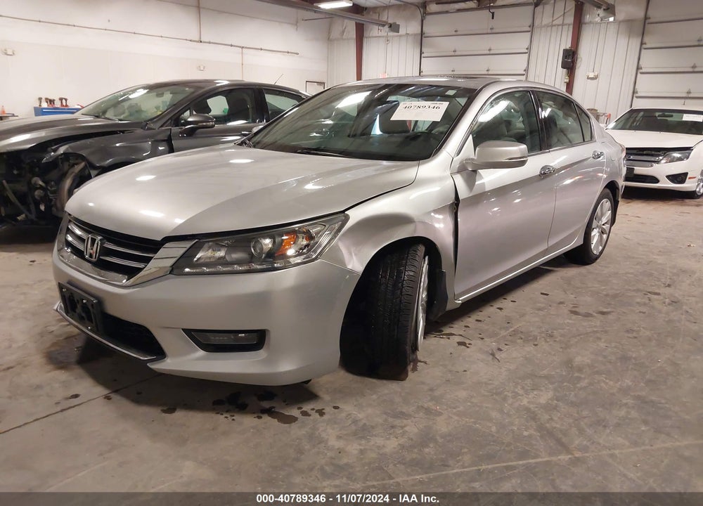 2014 HONDA ACCORD EX-L V-6 VIN: 1HGCR3F84EA020207