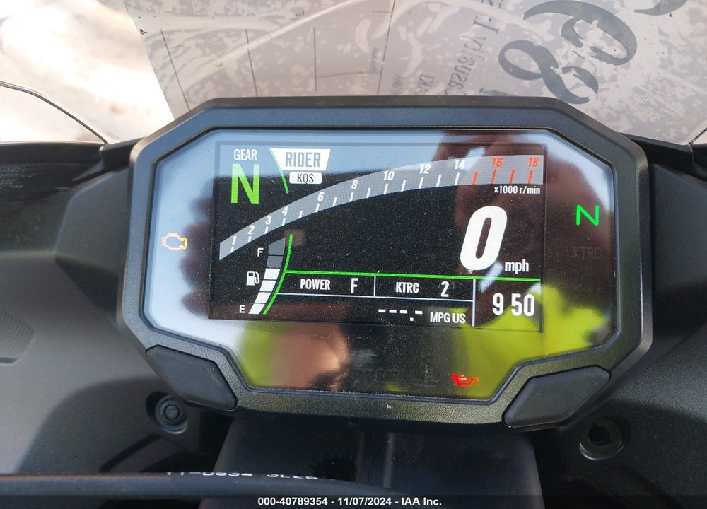 2024 KAWASAKI ZX636 K VIN: JKBZXJK1XRA003869