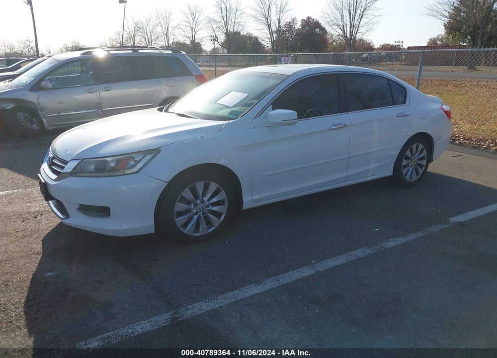 2014 HONDA ACCORD EX-L VIN: 1HGCR2F80EA183186