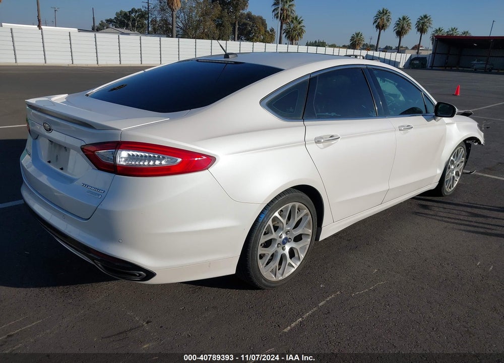 2014 FORD FUSION TITANIUM VIN: 3FA6P0K95ER228171