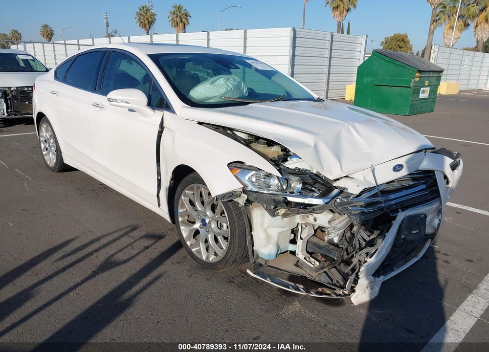 2014 FORD FUSION TITANIUM VIN: 3FA6P0K95ER228171