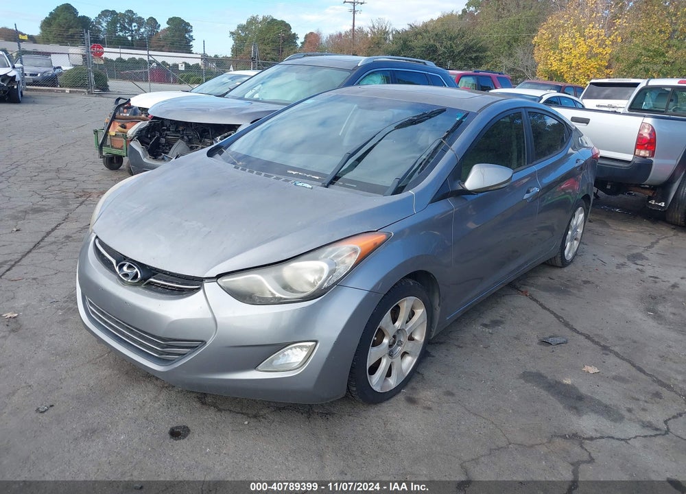 2012 HYUNDAI ELANTRA LIMITED (ULSAN PLANT) VIN: KMHDH4AE3CU235982