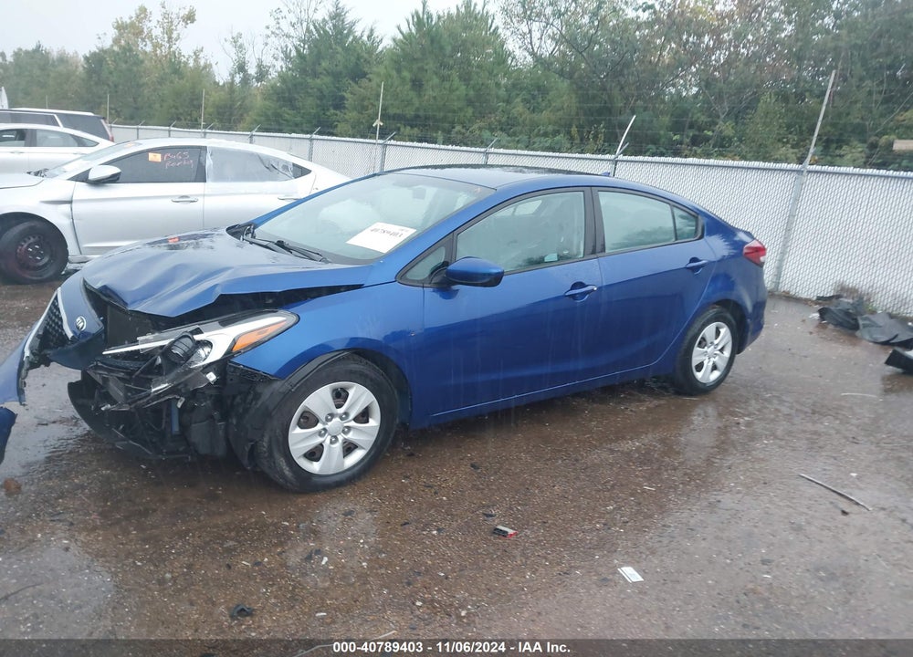 2017 KIA FORTE LX VIN: 3KPFK4A79HE101578