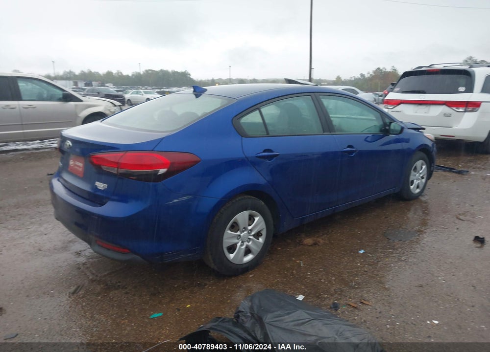 2017 KIA FORTE LX VIN: 3KPFK4A79HE101578