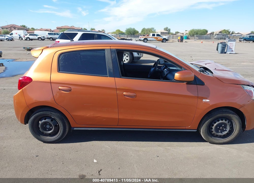 2019 MITSUBISHI MIRAGE RF VIN: ML32A3HJ7KH009175