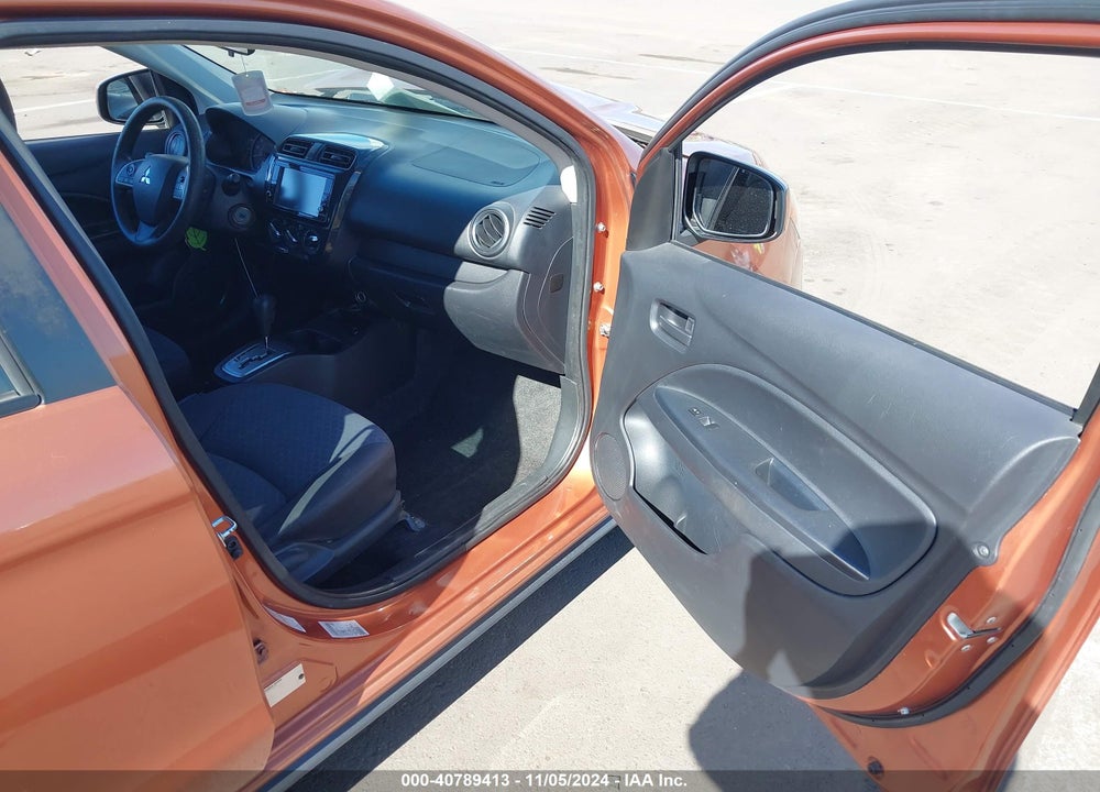 2019 MITSUBISHI MIRAGE RF VIN: ML32A3HJ7KH009175