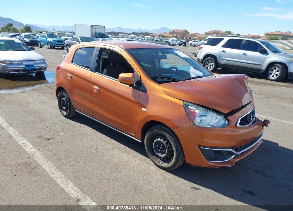 2019 MITSUBISHI MIRAGE RF VIN: ML32A3HJ7KH009175