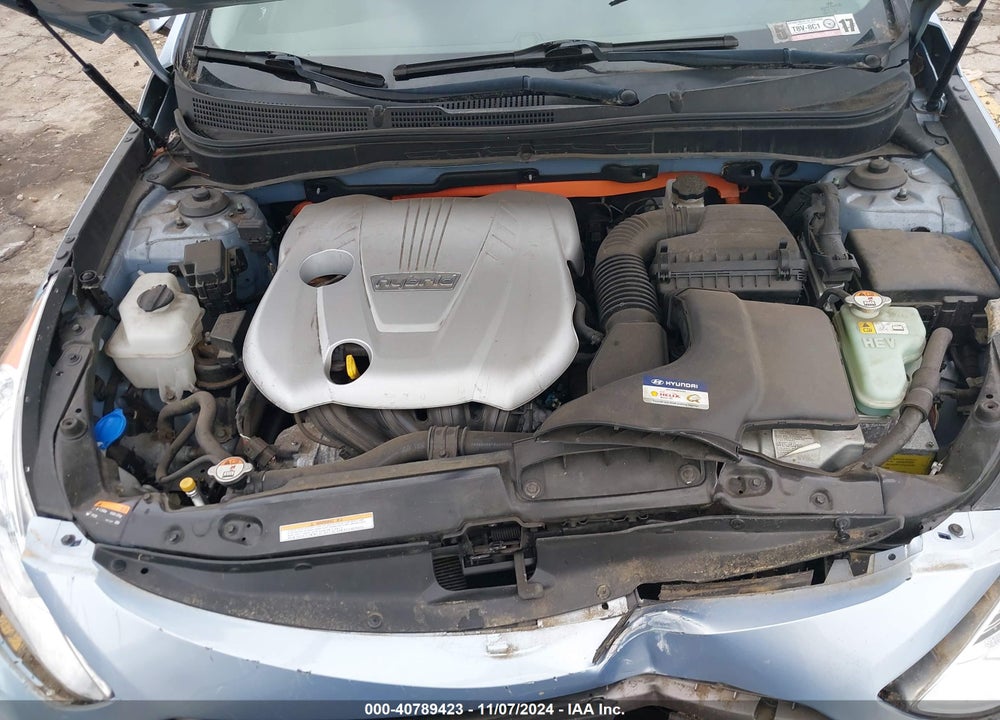 2013 HYUNDAI SONATA HYBRID LIMITED VIN: KMHEC4A40DA072141