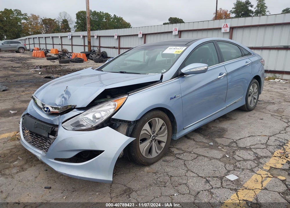 2013 HYUNDAI SONATA HYBRID LIMITED VIN: KMHEC4A40DA072141