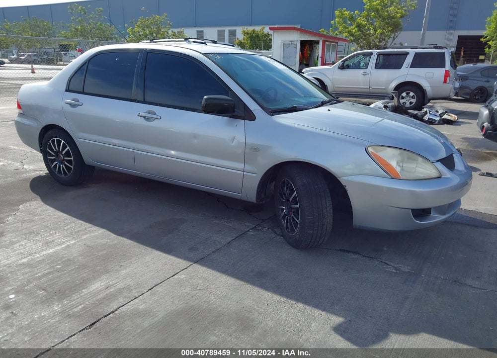 2004 MITSUBISHI LANCER ES VIN: JA3AJ26E34U020921