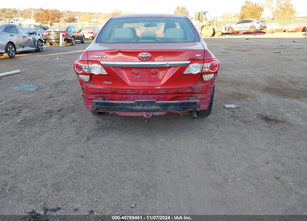 2011 TOYOTA COROLLA LE VIN: JTDBU4EE9B9144508