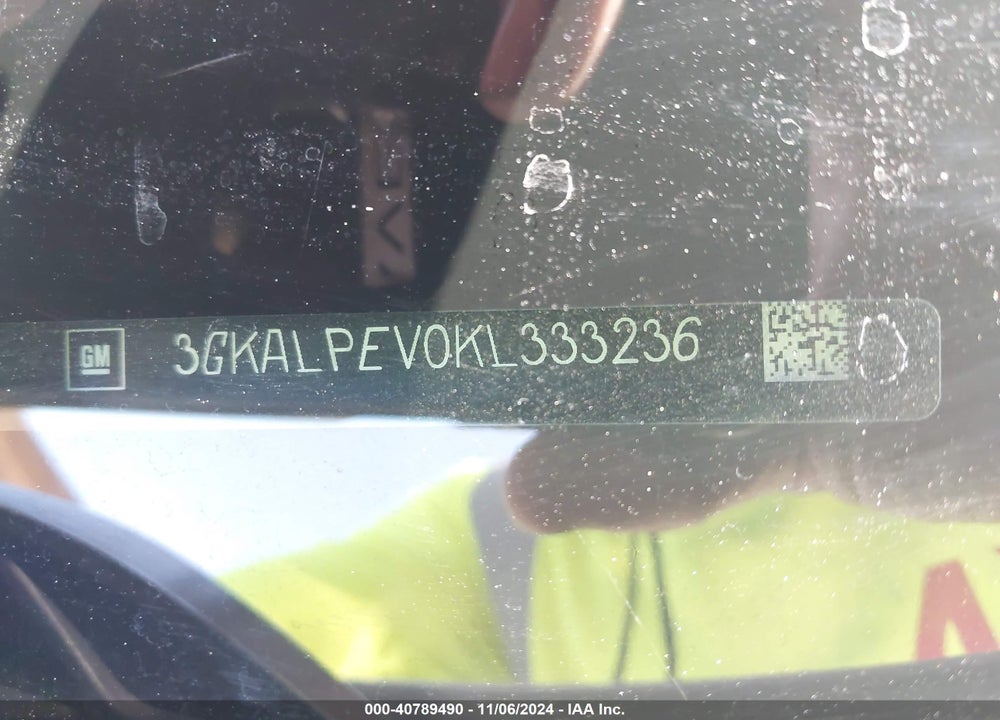 2019 GMC TERRAIN SLT VIN: 3GKALPEV0KL333236