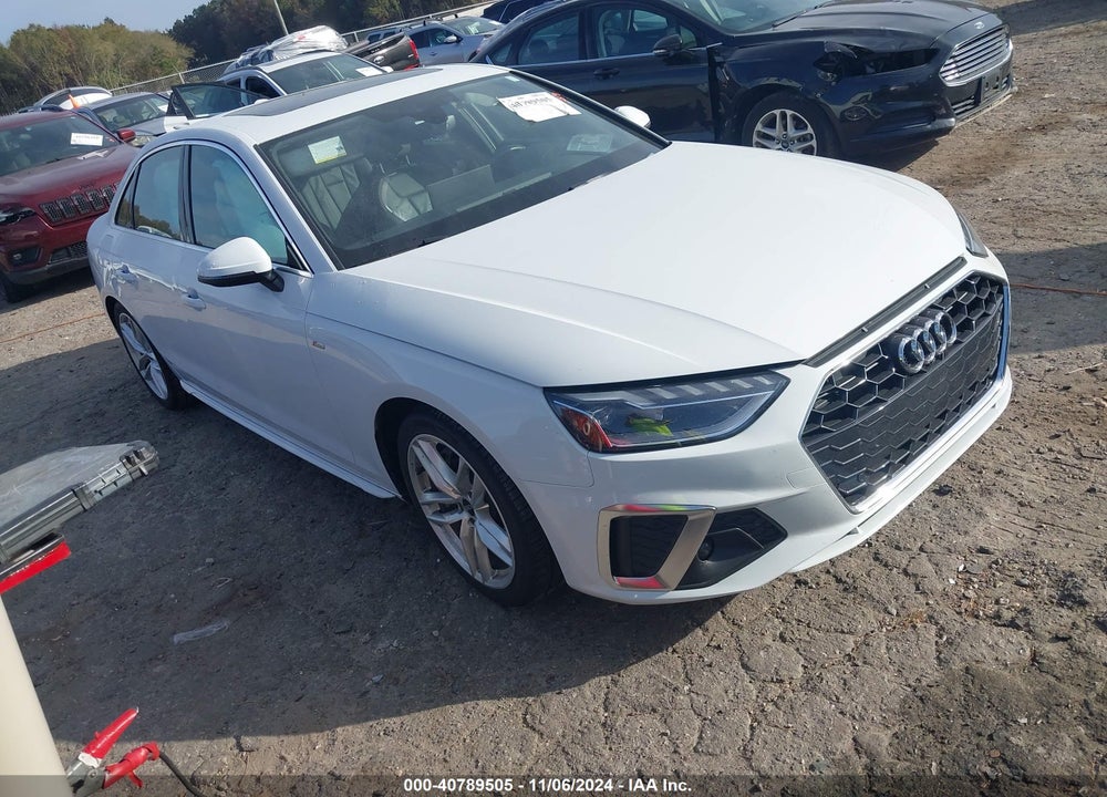 2022 AUDI A4 PREMIUM PLUS 45 TFSI S LINE QUATTRO S TRONIC VIN: WAUEAAF41NN011678