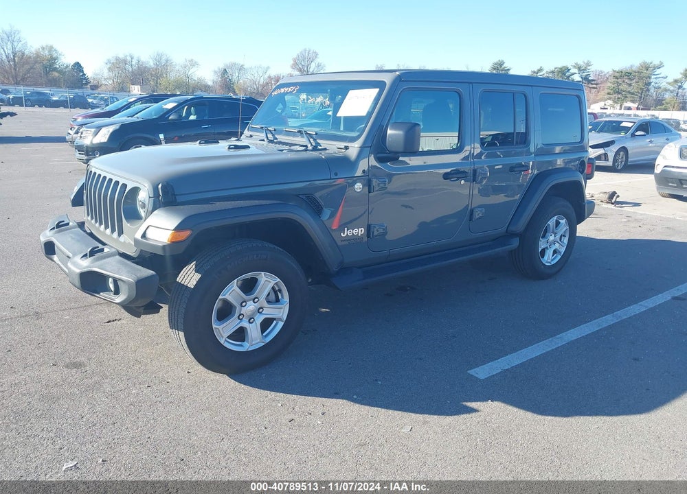 2021 JEEP WRANGLER UNLIMITED SPORT S 4X4 VIN: 1C4HJXDN1MW512321