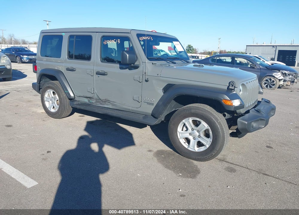 2021 JEEP WRANGLER UNLIMITED SPORT S 4X4 VIN: 1C4HJXDN1MW512321