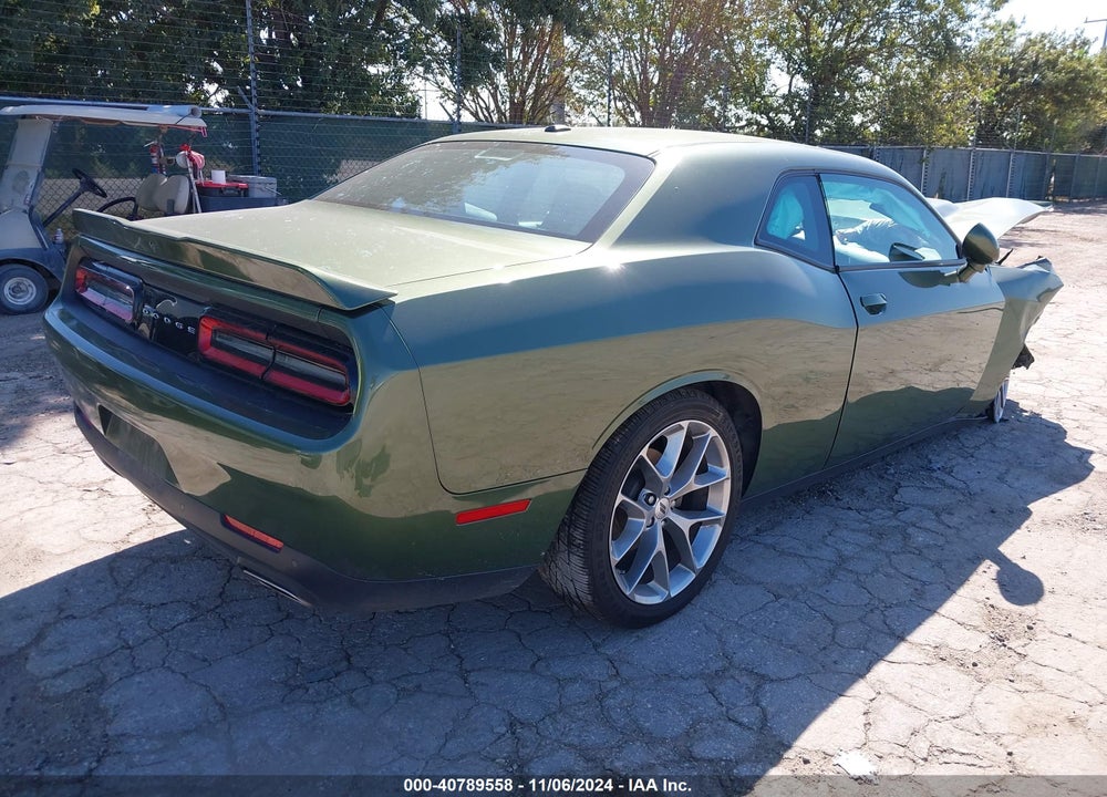 2022 DODGE CHALLENGER GT VIN: 2C3CDZJG6NH260671