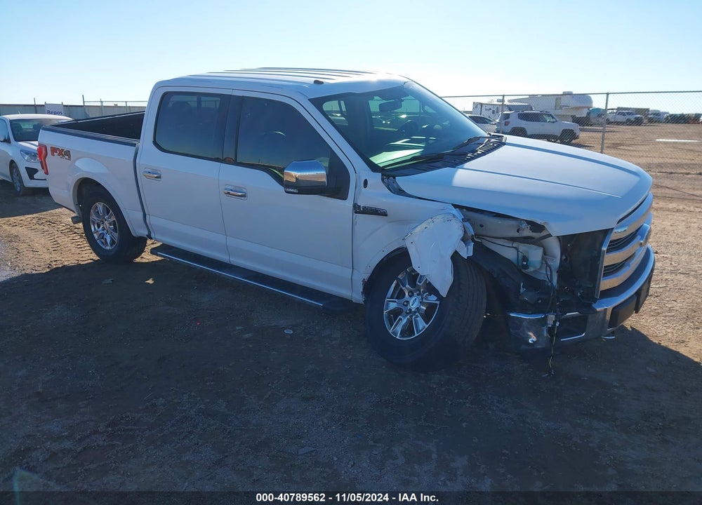 2016 FORD F-150 LARIAT VIN: 1FTEW1EF4GKE12041