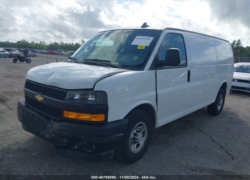 2018 CHEVROLET EXPRESS 2500 WORK VAN VIN: 1GCWGAFG6J1235899