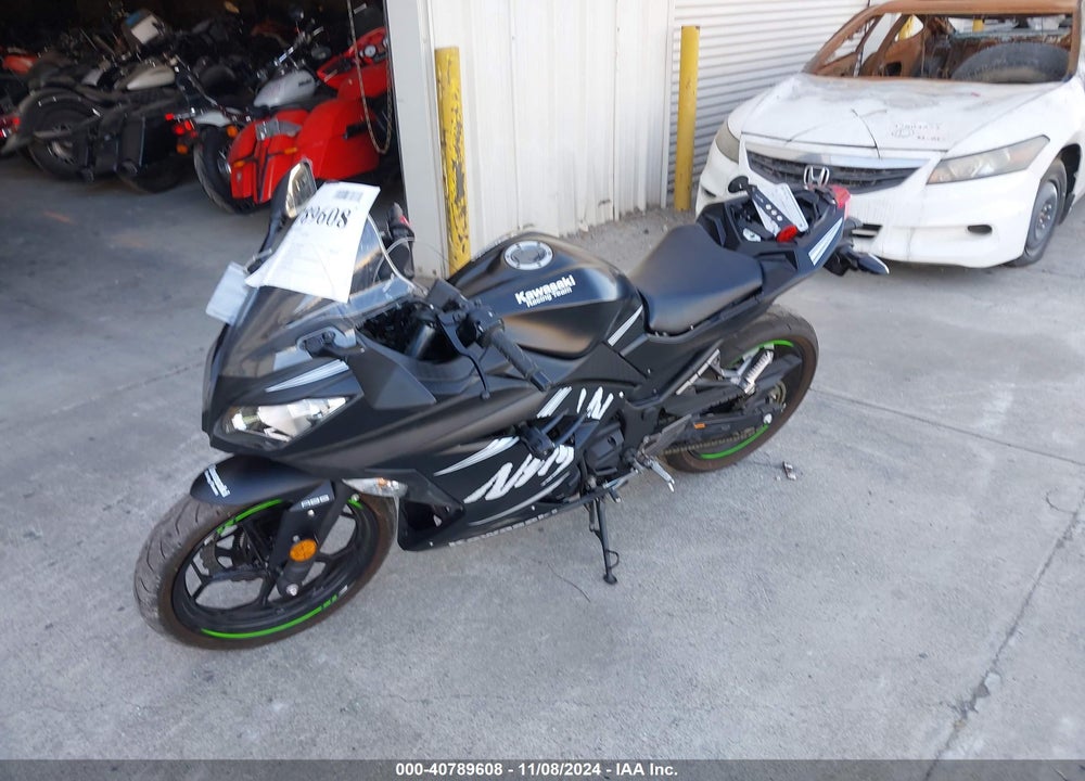 2017 KAWASAKI EX300 B VIN: JKAEX8B12HDA36750