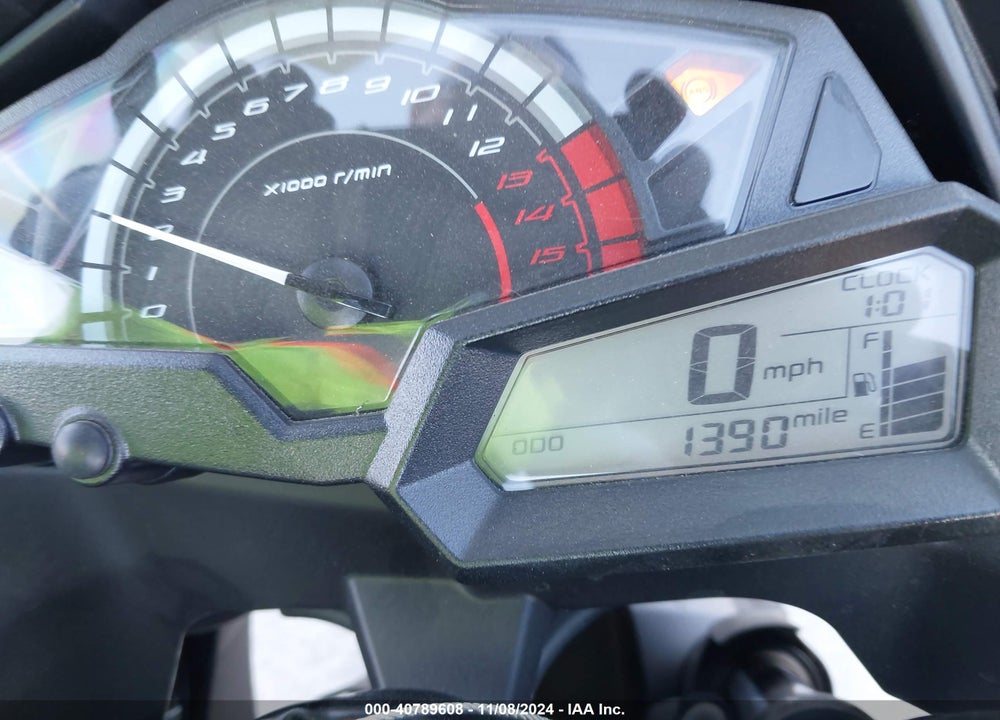 2017 KAWASAKI EX300 B VIN: JKAEX8B12HDA36750