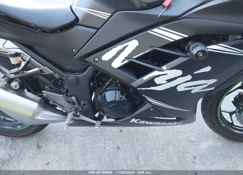 2017 KAWASAKI EX300 B VIN: JKAEX8B12HDA36750