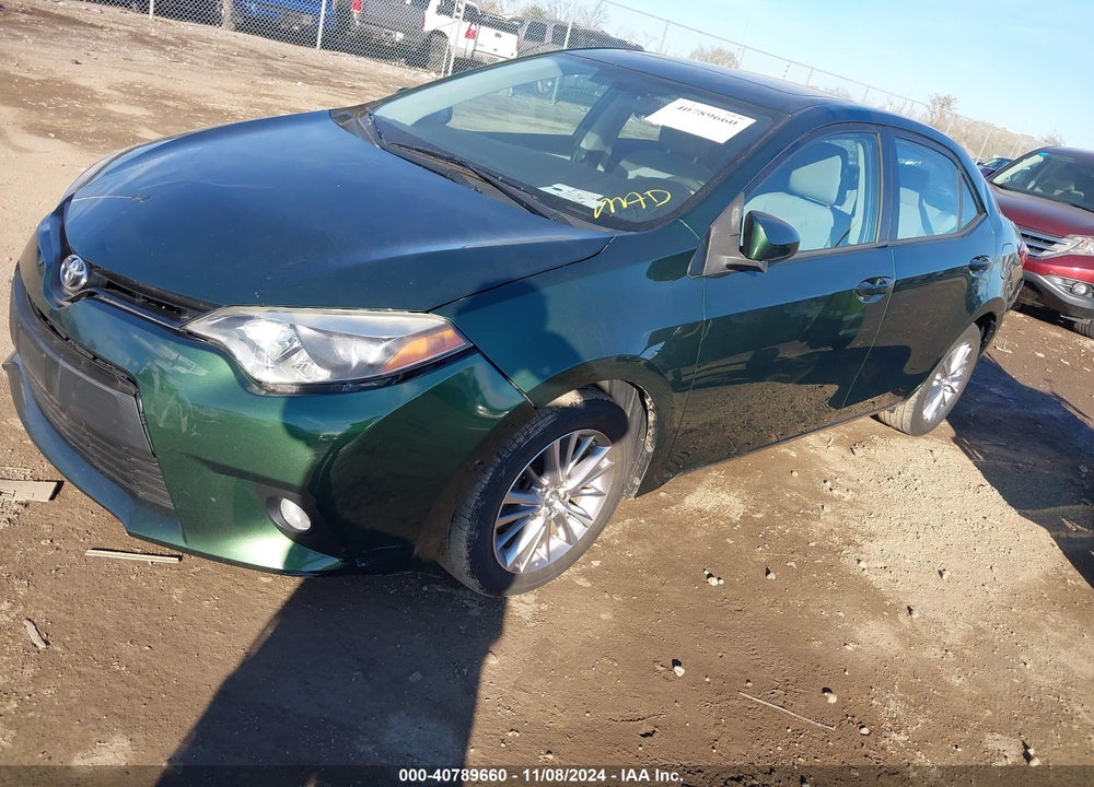 2014 TOYOTA COROLLA LE PLUS VIN: 2T1BURHE0EC043784