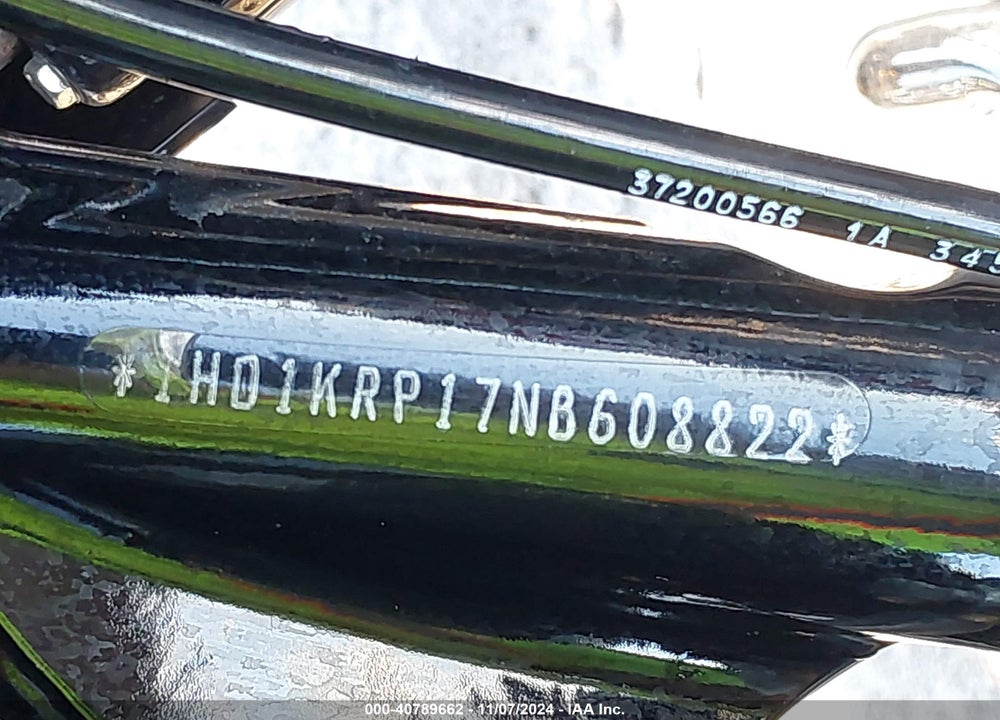2022 HARLEY-DAVIDSON FLHXS VIN: 1HD1KRP17NB608822