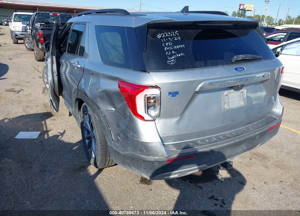 2022 FORD EXPLORER XLT VIN: 1FMSK7DH9NGC51332