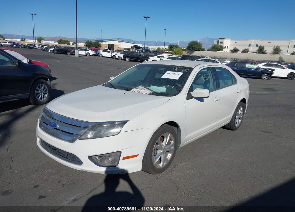 2012 FORD FUSION SE VIN: 3FAHP0HA1CR248506