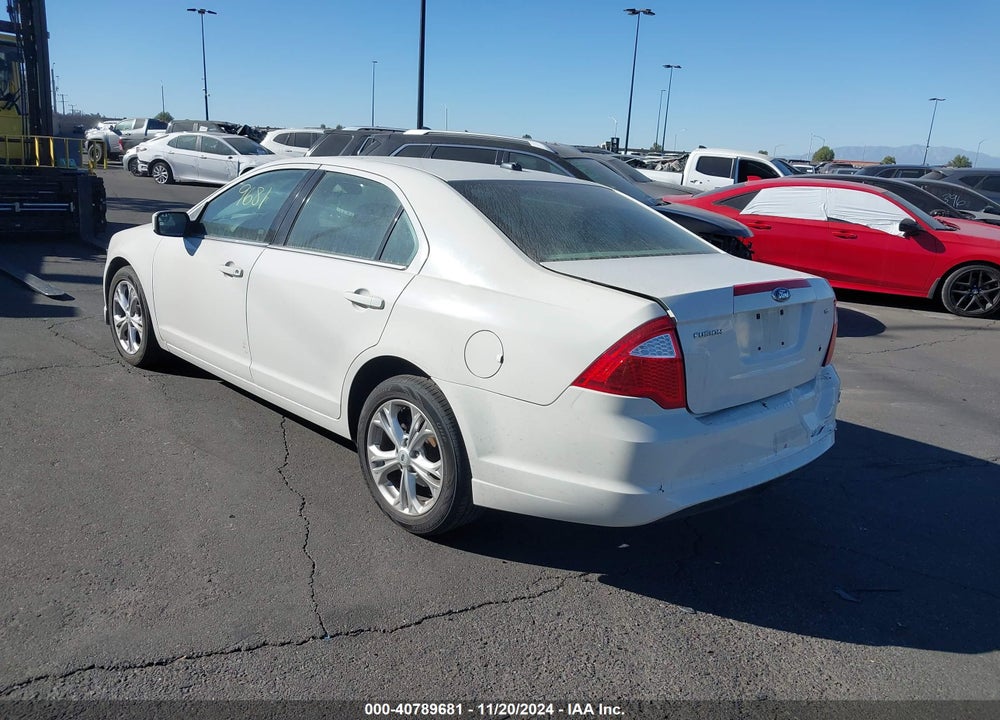 2012 FORD FUSION SE VIN: 3FAHP0HA1CR248506