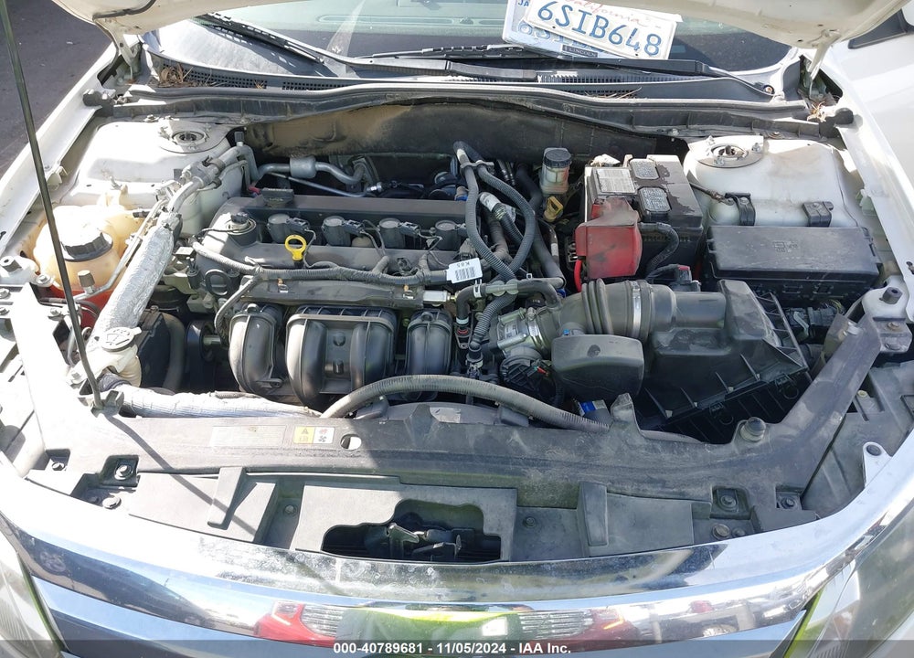 2012 FORD FUSION SE VIN: 3FAHP0HA1CR248506