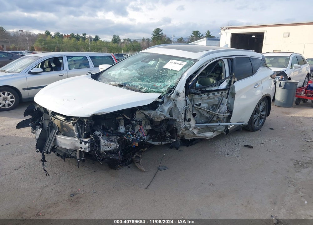 2019 NISSAN MURANO PLATINUM VIN: 5N1AZ2MS4KN105076