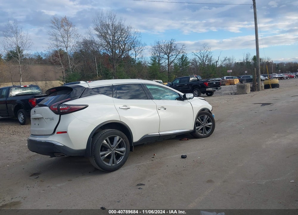 2019 NISSAN MURANO PLATINUM VIN: 5N1AZ2MS4KN105076