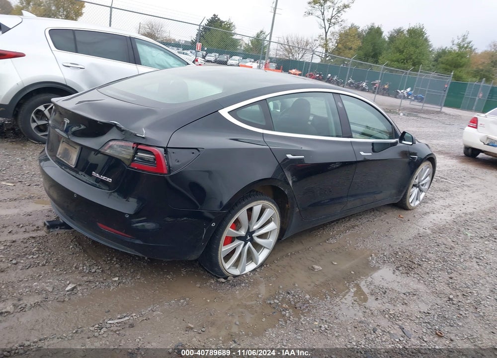 2019 TESLA MODEL 3 LONG RANGE/PERFORMANCE VIN: 5YJ3E1EB0KF236621