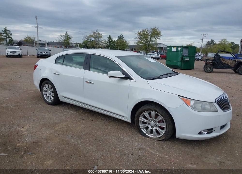 2013 BUICK LACROSSE LEATHER GROUP VIN: 1G4GC5ER0DF201602