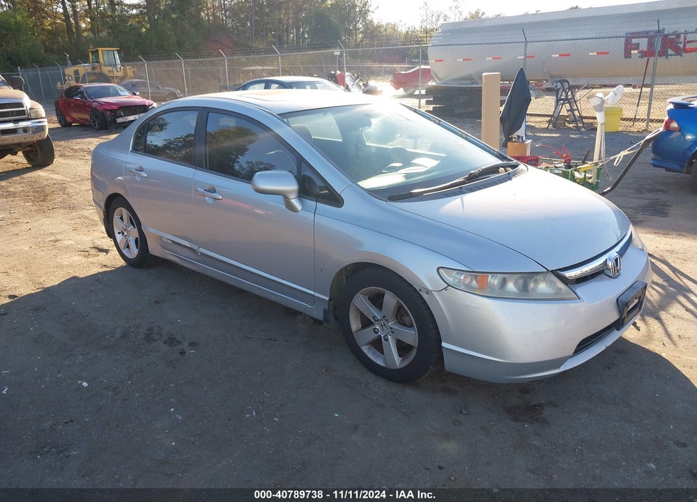 2007 HONDA CIVIC EX VIN: 1HGFA16837L080480