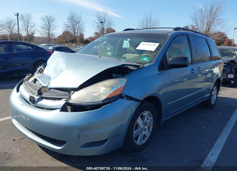 2008 TOYOTA SIENNA LE VIN: 5TDZK23C68S198384