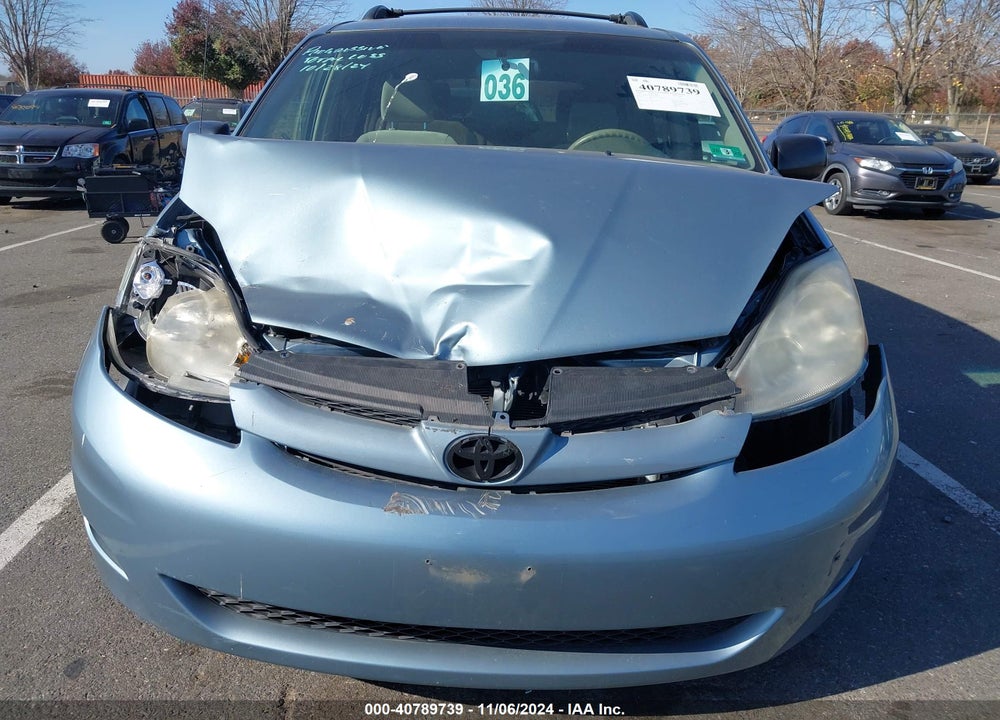 2008 TOYOTA SIENNA LE VIN: 5TDZK23C68S198384
