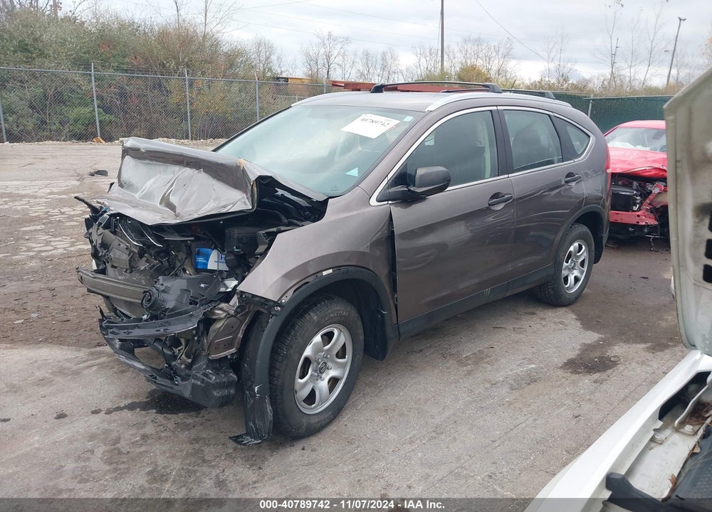 2014 HONDA CR-V LX VIN: 2HKRM4H34EH622287