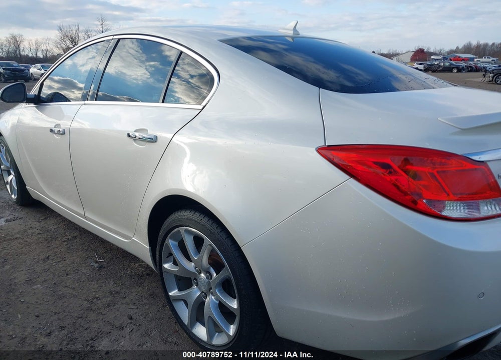 2012 BUICK REGAL GS VIN: 2G4GV5GV5C9206547