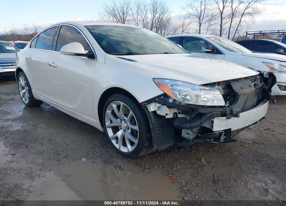 2012 BUICK REGAL GS VIN: 2G4GV5GV5C9206547