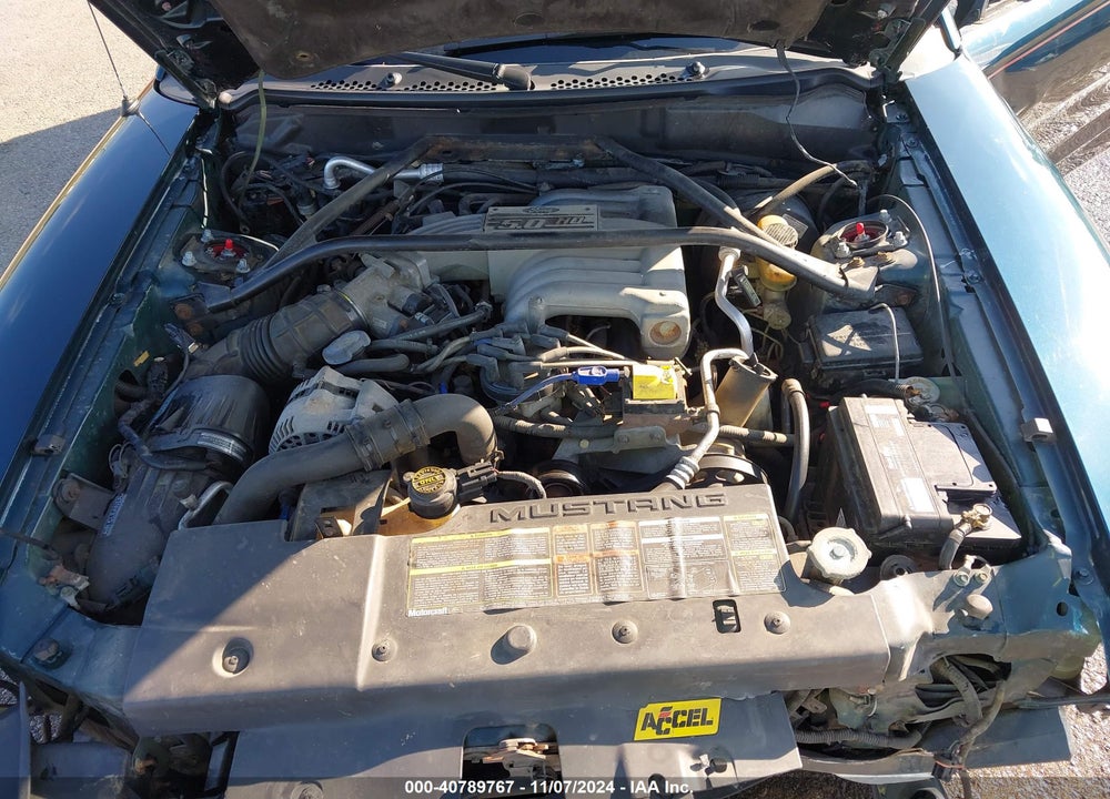 1995 FORD MUSTANG GT/GTS VIN: 1FALP42T8SF132081