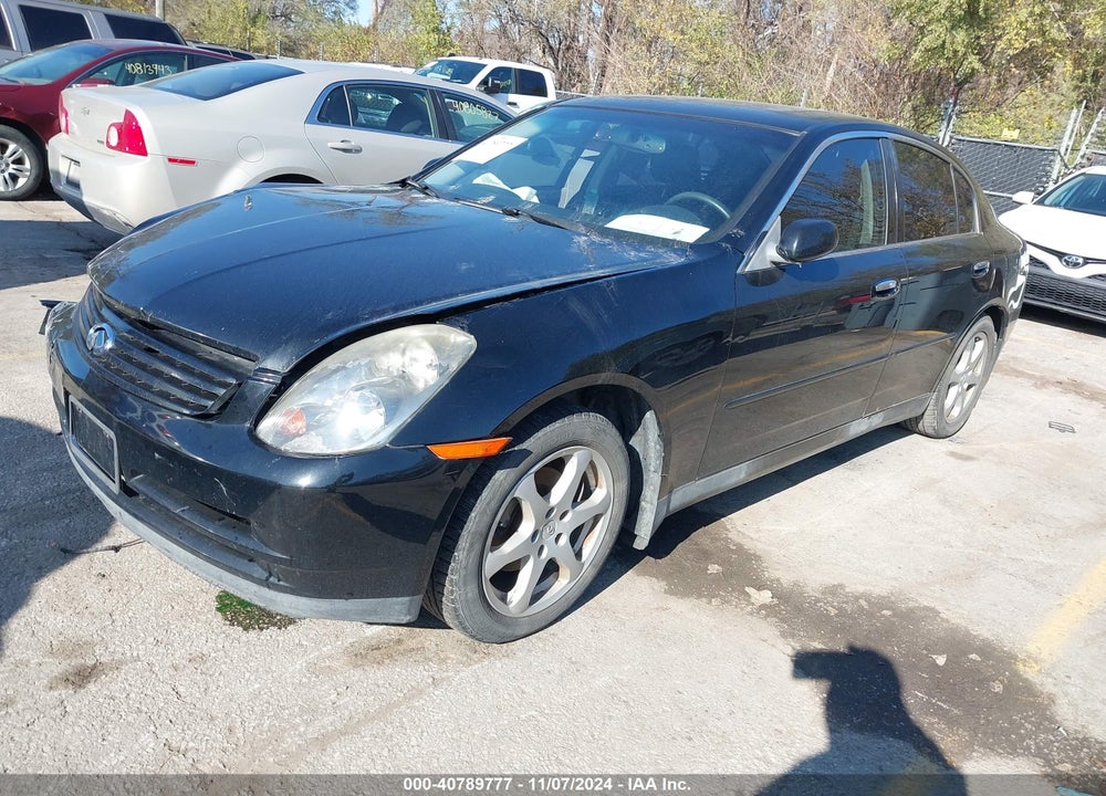 2003 INFINITI G35 LUXURY LEATHER VIN: JNKCV51E33M336100