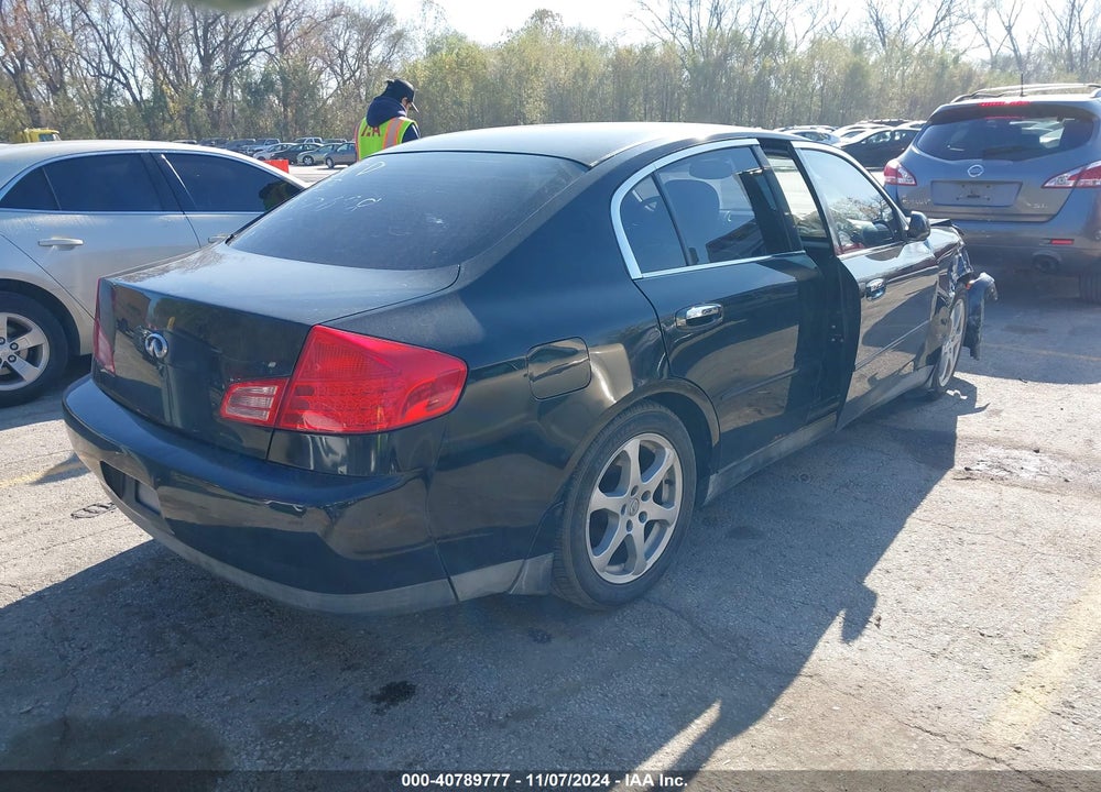 2003 INFINITI G35 LUXURY LEATHER VIN: JNKCV51E33M336100