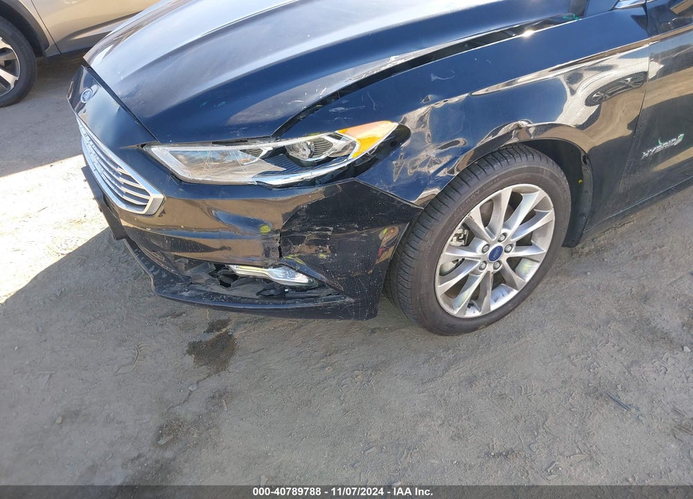 2017 FORD FUSION HYBRID SE VIN: 3FA6P0LUXHR122337