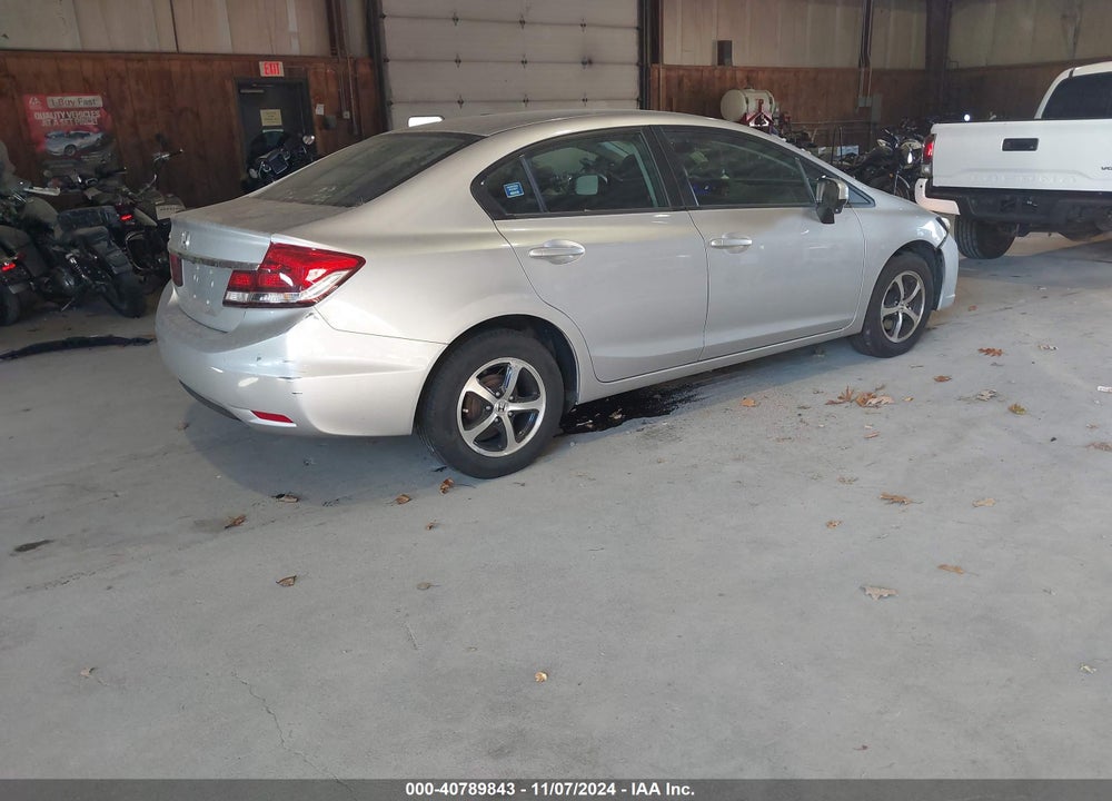 2015 HONDA CIVIC SE VIN: 19XFB2F77FE225813