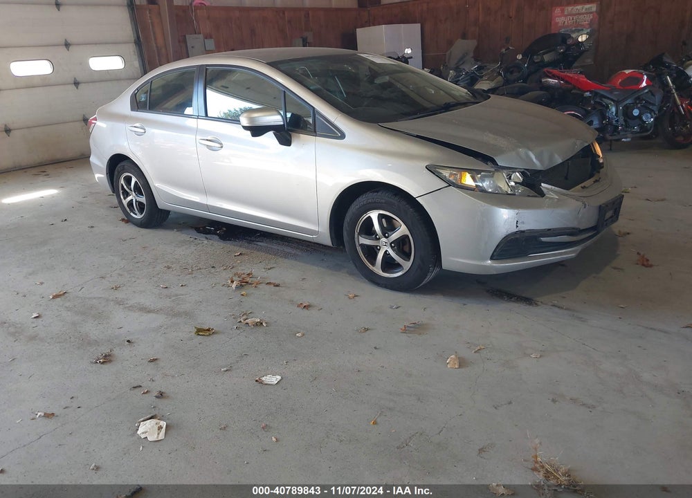 2015 HONDA CIVIC SE VIN: 19XFB2F77FE225813
