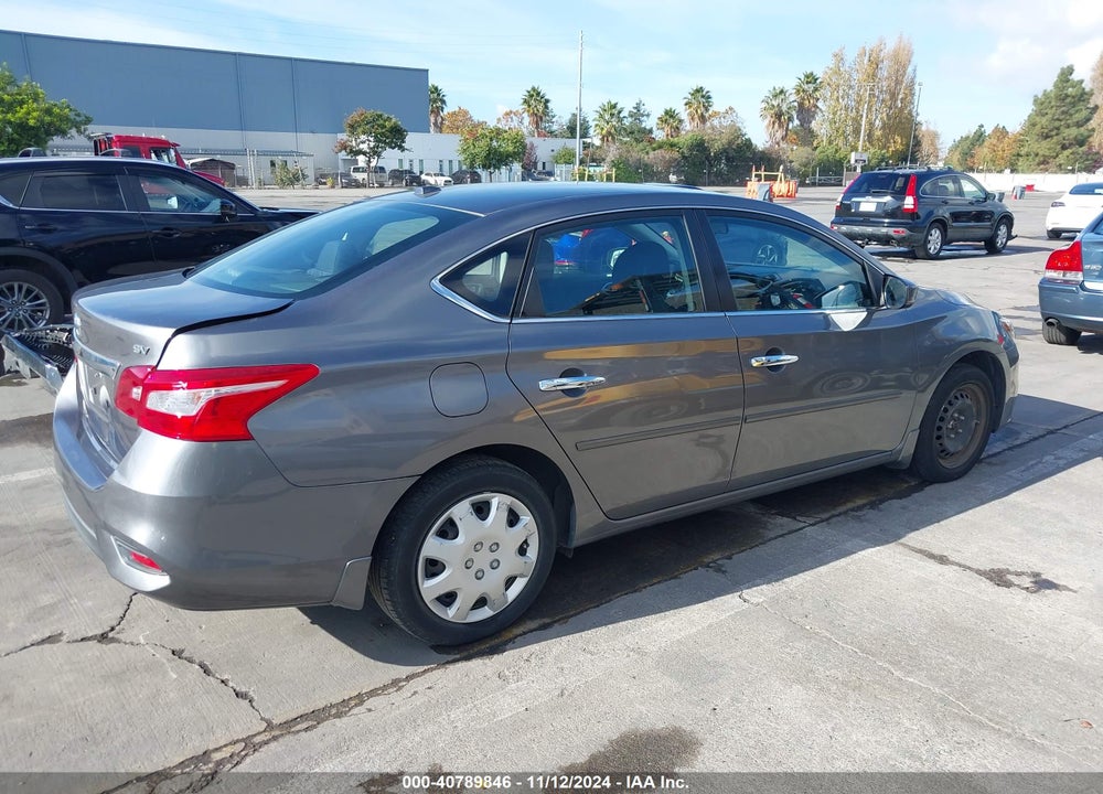 2016 NISSAN SENTRA SV VIN: 3N1AB7APXGY304605